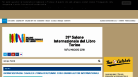 What Salonelibro.it website looked like in 2017 (6 years ago)
