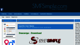 What Smfsimple.com website looked like in 2017 (6 years ago)