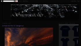What Snowcatcher.net website looked like in 2017 (6 years ago)