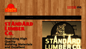 What Standardlumberco.com website looked like in 2017 (6 years ago)