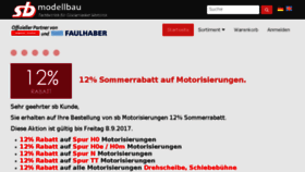 What Sb-modellbau.com website looked like in 2017 (6 years ago)