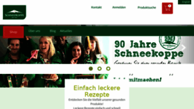What Schneekoppe.com website looked like in 2017 (6 years ago)