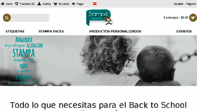 What Stampamx.com website looked like in 2017 (6 years ago)
