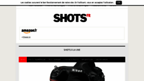 What Shots.fr website looked like in 2017 (6 years ago)