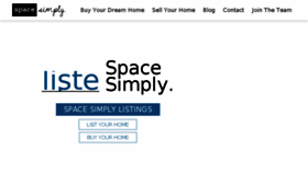 What Spacesimply.com website looked like in 2017 (6 years ago)