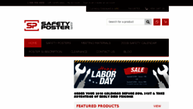 What Safetyposter.com website looked like in 2017 (6 years ago)