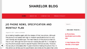 What Sharelor.net website looked like in 2017 (6 years ago)