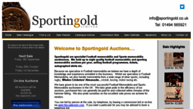 What Sportingoldauctions.co.uk website looked like in 2017 (6 years ago)