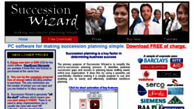What Successionwizard.com website looked like in 2017 (6 years ago)