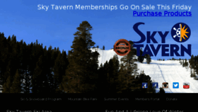What Skytavern.org website looked like in 2017 (6 years ago)