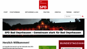 What Spd-badoeynhausen.de website looked like in 2017 (6 years ago)