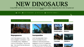 What Search4dinosaurs.com website looked like in 2017 (6 years ago)
