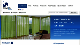 What Schlegel-basel.ch website looked like in 2017 (6 years ago)
