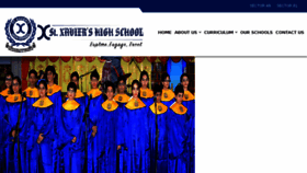 What Stxaviershighschoolgurgaon.com website looked like in 2017 (6 years ago)