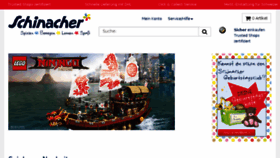What Schinacher.de website looked like in 2017 (6 years ago)