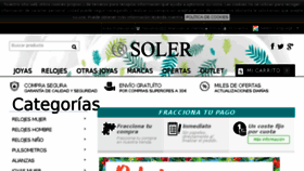 What Solerjoyeros.es website looked like in 2017 (6 years ago)