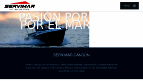 What Servimar.com.mx website looked like in 2017 (6 years ago)