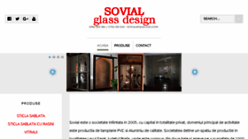 What Sovial.ro website looked like in 2017 (6 years ago)