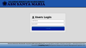 What Sikadu.asm.ac.id website looked like in 2017 (7 years ago)