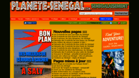 What Senegalaisement.com website looked like in 2017 (6 years ago)
