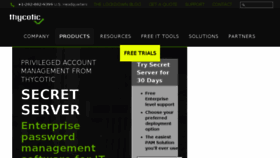 What Secretserver.com website looked like in 2017 (6 years ago)