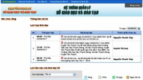 What Sgd.ictlongan.vn website looked like in 2017 (6 years ago)