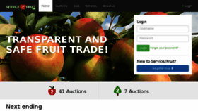 What Service2fruit.com website looked like in 2017 (6 years ago)