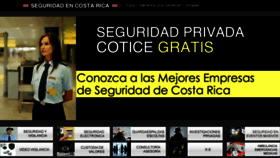What Seguridadencostarica.com website looked like in 2017 (6 years ago)