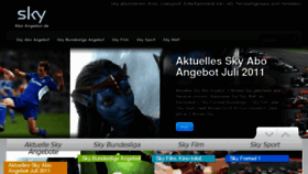 What Sky-abo-angebot.de website looked like in 2017 (6 years ago)