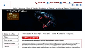 What Shinyclownperu.com website looked like in 2017 (6 years ago)