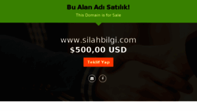 What Silahbilgi.com website looked like in 2017 (6 years ago)