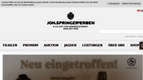 What Springer-vienna.com website looked like in 2017 (6 years ago)