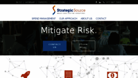 What Strategicsource.com website looked like in 2017 (6 years ago)
