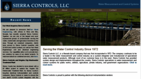 What Sierracontrols.com website looked like in 2017 (7 years ago)