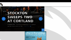 What Stocktonathletics.com website looked like in 2017 (6 years ago)