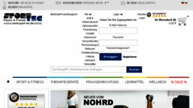 What Sport-tec.de website looked like in 2017 (6 years ago)