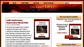 What Storiedmind.com website looked like in 2017 (6 years ago)