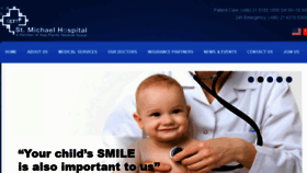 What Stmichael-hospital.com website looked like in 2017 (8 years ago)