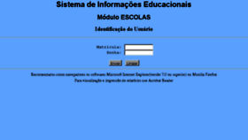 What Sieescolas.procempa.com.br website looked like in 2017 (6 years ago)