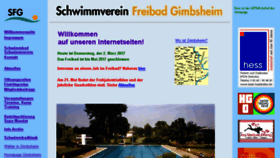 What Schwimmbad-gimbsheim.de website looked like in 2017 (6 years ago)