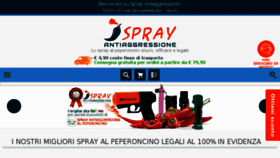 What Sprayantiaggressione.it website looked like in 2017 (6 years ago)