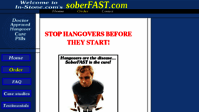 What Soberfast.com website looked like in 2017 (6 years ago)