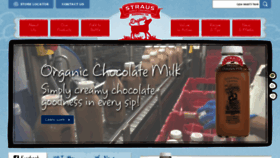 What Strausfamilycreamery.com website looked like in 2017 (6 years ago)