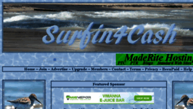 What Surfin4cash.net website looked like in 2017 (6 years ago)