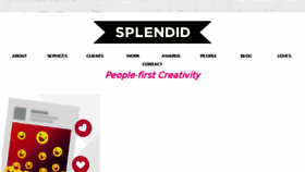 What Splendidcomms.com website looked like in 2017 (6 years ago)