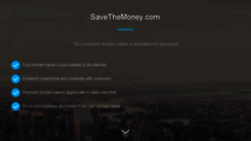 What Savethemoney.com website looked like in 2017 (6 years ago)