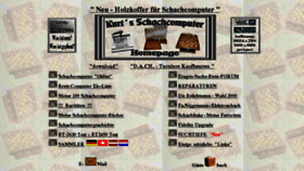 What Schachcomputer.at website looked like in 2017 (7 years ago)