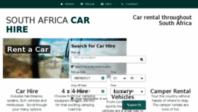 What Southafrica-carhire.com website looked like in 2017 (6 years ago)