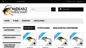 What Sklepwedkarz.pl website looked like in 2017 (6 years ago)