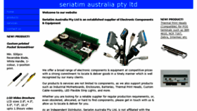 What Seriatimaustralia.com.au website looked like in 2017 (6 years ago)